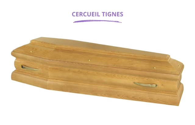 Cercueil TIGNES - inhumation